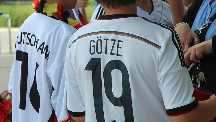 Götze-Fan in Coburg