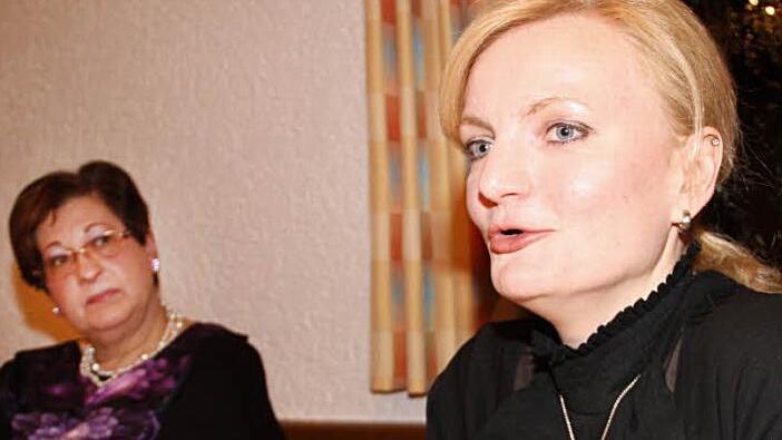 DGB-Regionssekretärin Marietta Eder sprach beim "Beschäftigungsgipfel" der Lichtenfelser Frauengruppen über die Risiken sogenannter Minijobs.  Foto: Gerda Völk