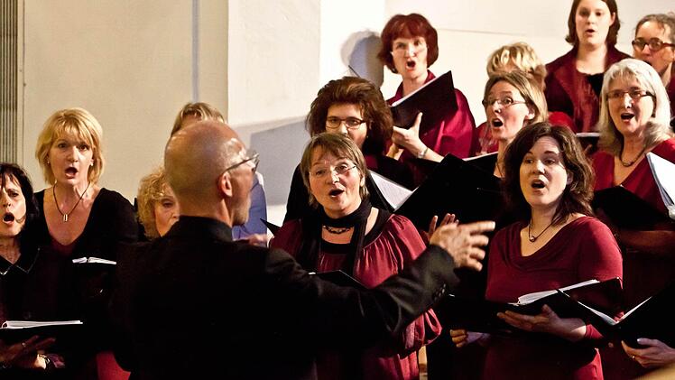 Impressionen vom Chorkonzert in der Coburger Heilig-Kreuz-Kirche: A Cappella BavareseFoto: Jochen Berger