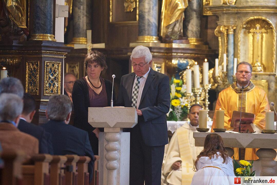 Nach einjähriger Kirchensanierung: Hannberg feiert die Wiedereröffnung der Wehrkirche der Pfarrei Geburt Mariens Hannberg