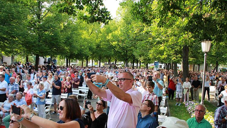Die Smartphones hatten Großeinsatz. Foto: Carmen Schmitt