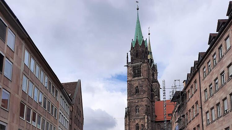 Nürnberg Königstraße Lorenzkirche