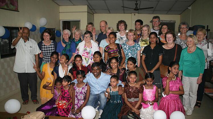 Die indischen Kinder können Hilfe gebrauchen und freuten sich über den Besuch aus Deutschland. Foto: Sonja Adam