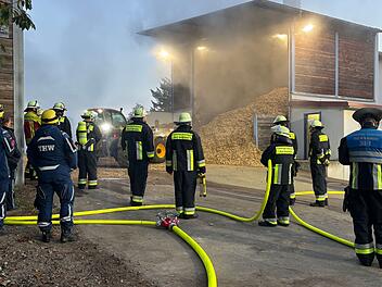 Brand in Heizkraftwerk in Bad Windsheim