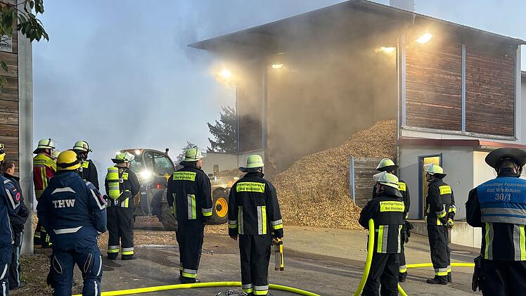 Brand in Heizkraftwerk in Bad Windsheim