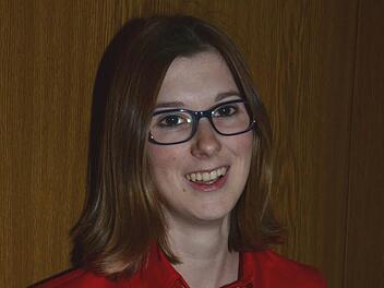 Nadine Kolb hat ein Deutschlandstipendium bekommen. Foto: Dieter Hübner