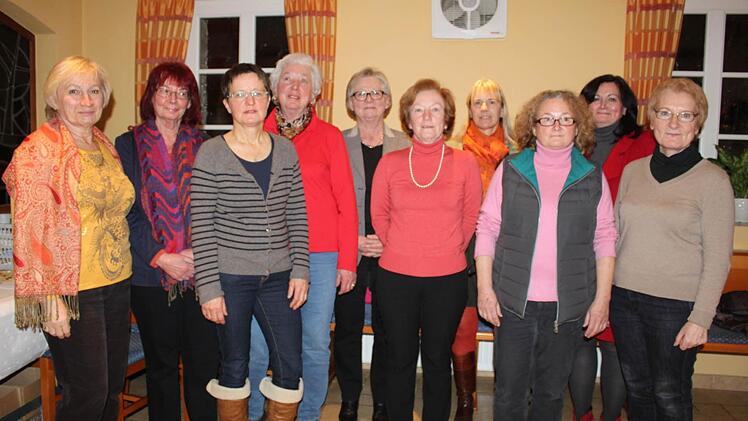 Die Kandidatinnen der Frauenliste für den Kronacher Stadtrat  Foto: Veronika Schadeck