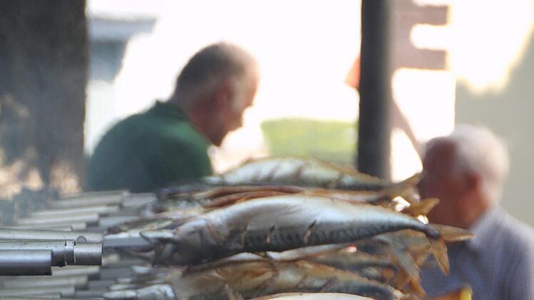 Steckerlfisch wird auch in diesem Jahr beim Stadtfest wieder der Renner am Stand des Fischereivereins Bad Brückenau im Bereich Sinntor sein. Die würzig marinierten Makrelen werden über der Holzkohleglut gegart und schmecken lecker.zz/ Foto: Norbert Schmelz Fotodesign