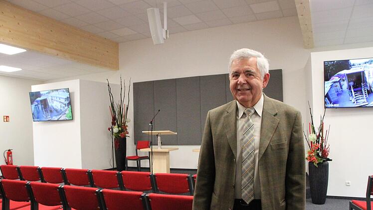 Gerald Ziegler ist der Koordinator der Versammlung in Bad Brückenau. Foto: Ulrike Müller