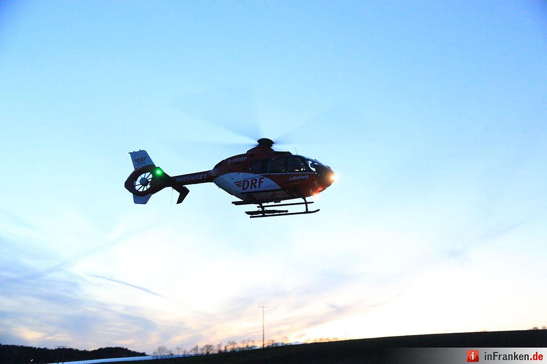 Hafenpreppach: Pkw kollidiert mit Traktor