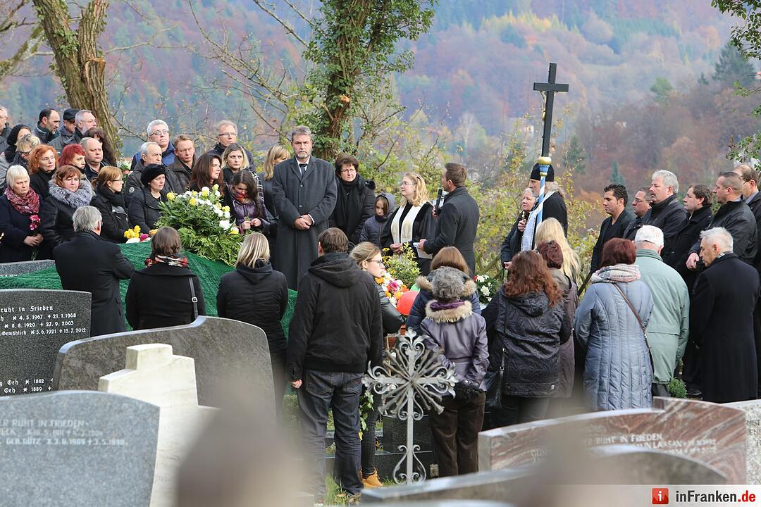 Beerdigung von Oleg Popov in Egloffstein