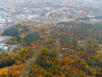 Das frühere Muna-Gelände inspiriert auch die OB-Kandidaten. Foto: Ronald Rinklef