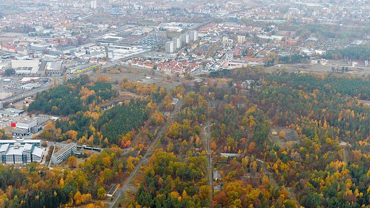 Das frühere Muna-Gelände inspiriert auch die OB-Kandidaten. Foto: Ronald Rinklef