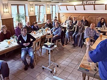 Der Theoriekurs fand im Landgasthof Zehner in Eggolsheim-Drosendorf statt.