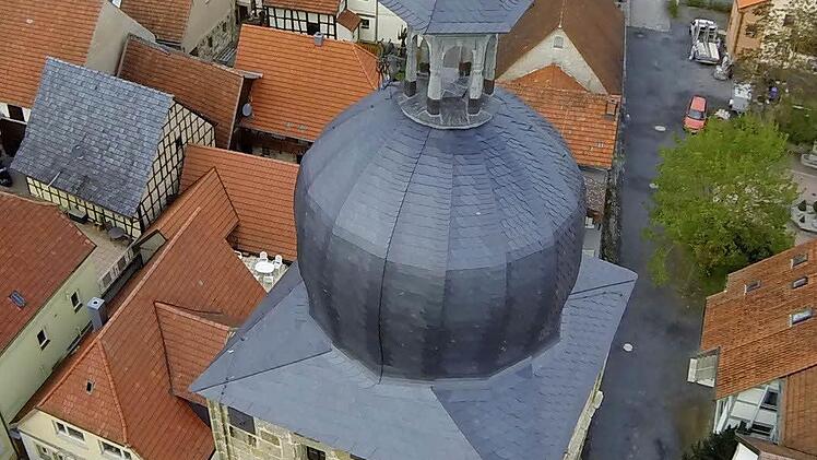 Der Grauturm von oben ...