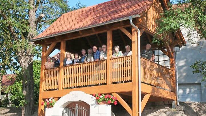 Felsenkeller, Kellerhals und Pavillon sind nach der Sanierung ein Schmuckstück.  Foto: Evi Seeger