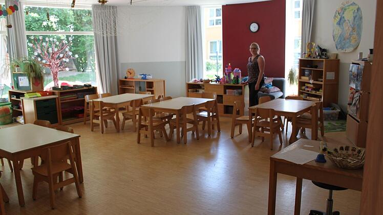 Das ist eigentlich ein Gymnastik- und Mehrzweckraum. Foto: Anette Schreiber