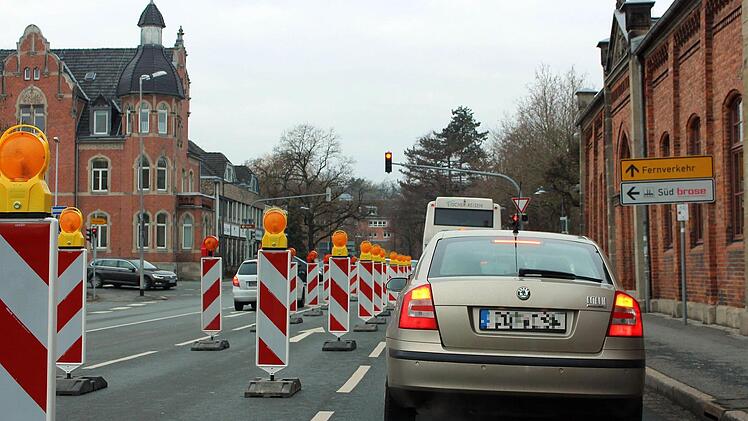Wenig Verkehr am Montagmorgen gegen 10 Uhr. Foto: Ulrike Nauer