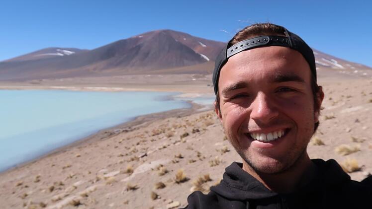 Eindrücke von der Weltreise von Raphael Guya: in der Atacama-Wüste. Foto: privat