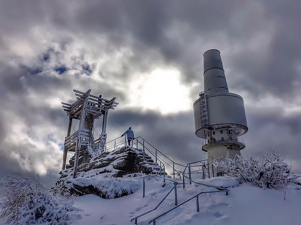 Urlaub in Franken: Fichtelgebirge im Winter