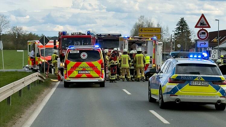 Unfall im Kreis Bayreuth bei Weidenberg