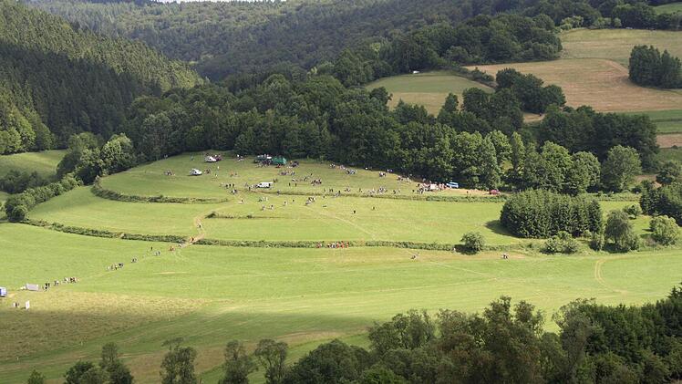 Die Zuschauer am Gerstenberg.
