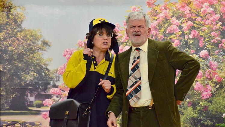 Der Theaterabend in Lauter bereitete dem Publikum viel Spaß. Foto: Kathrin Kupka-Hahn