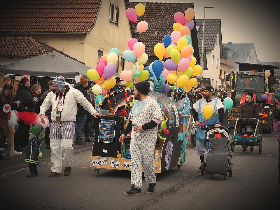Faschingsumzug 2025 in Thulba - Wir haben die schönsten Fotos!