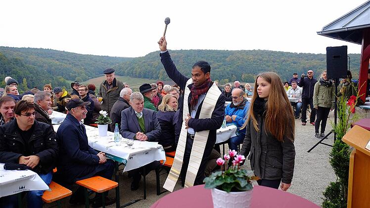 Bei der Einweihung  Foto: Gerd Schaar