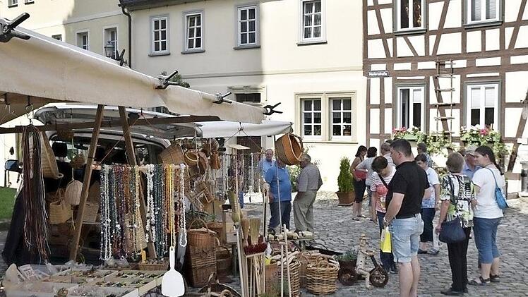 Ein buntes Angebot gab es auf dem Erlebnismarkt in Königsberg.
