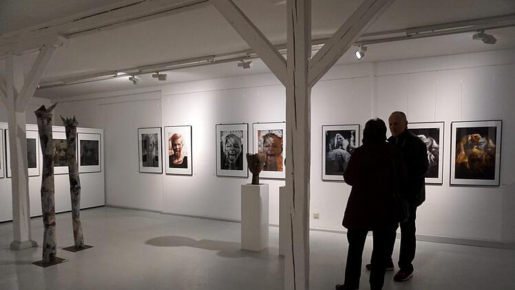 Aus der Ausstellung im Kunstraum   Richard Sänger