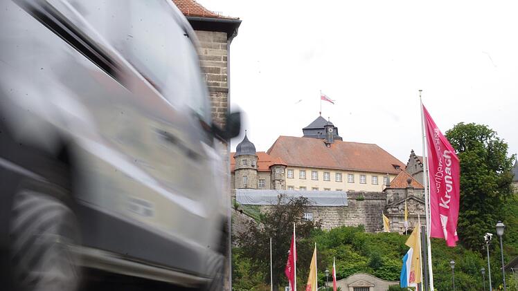 Die Festungsstraße und die Sanierung der Festung waren und sind wichtige Bausteine der Kronacher Haushaltspolitik. Foto: Marco Meißner
