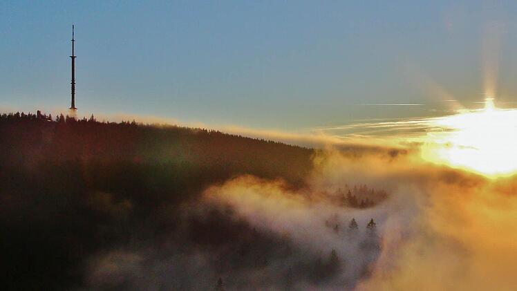Am Ochsenkopf im Fichtelgebirge. Foto: Ingo Bär