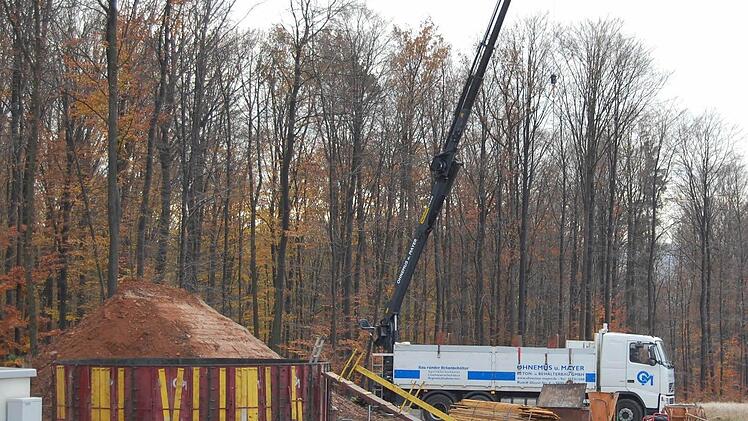 Die Firma Mainfranken Logistik hat sich mit Tankstelle im GI Gebiet angesiedelt.