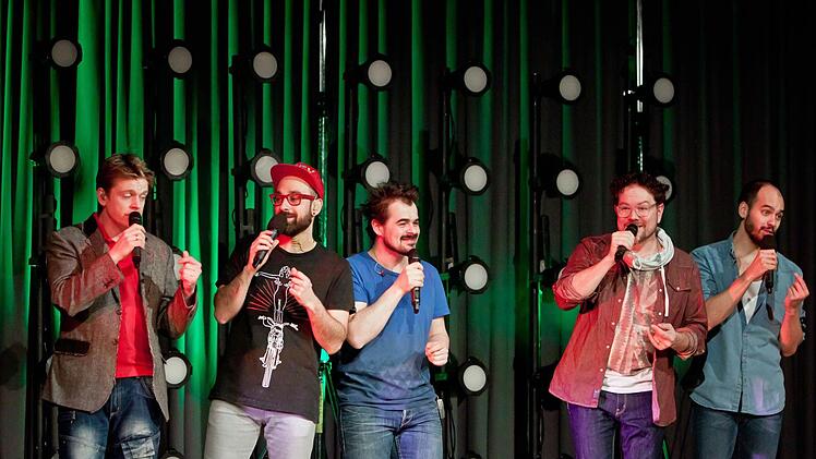 "Viva Voce" beim Gastspiel in der Gerold-Strobel-Halle in Bad Rodach.Foto: Jochen Berger