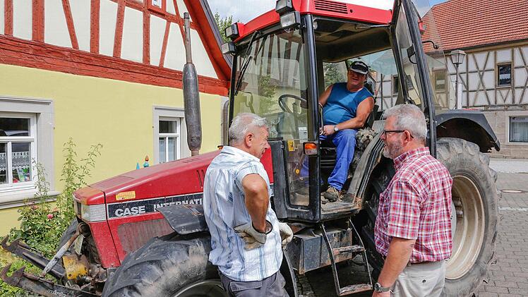 Die ersten Gespr&auml;chspartner Georg (links) und Hartmut