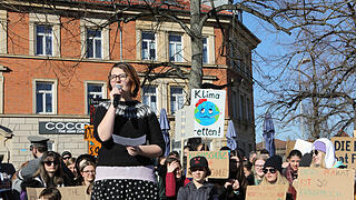 Bamberg; Demo Klima; Foto: Barbara Herbst