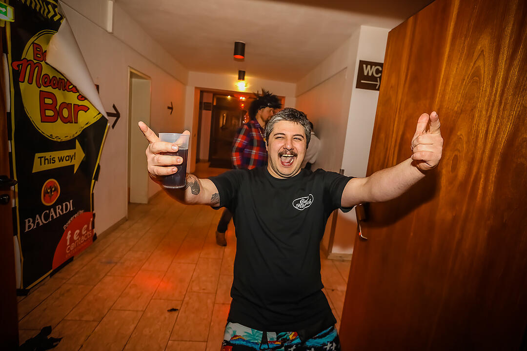 Beste Partystimmung in der Stadthalle