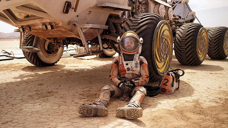 Auf sich allein gestellt, k&auml;mpft Mark Watney (Matt Damon) auf dem Mars mit begrenzten Vorr&auml;ten und der lebensfeindlichen Umgebung.