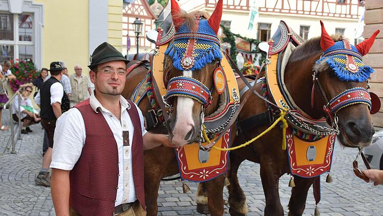 Die Kulmbacher Bierwoche hat begonnen. Foto: Ronald Rinklef