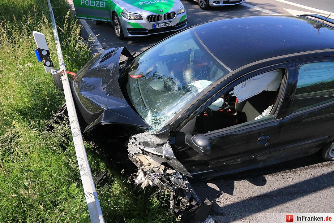 Promillefahrt endet im Krankenhaus