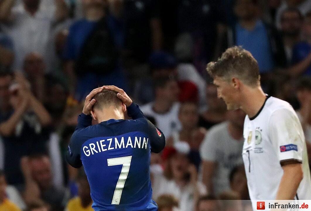 e bittere Niederlage der Deutschen