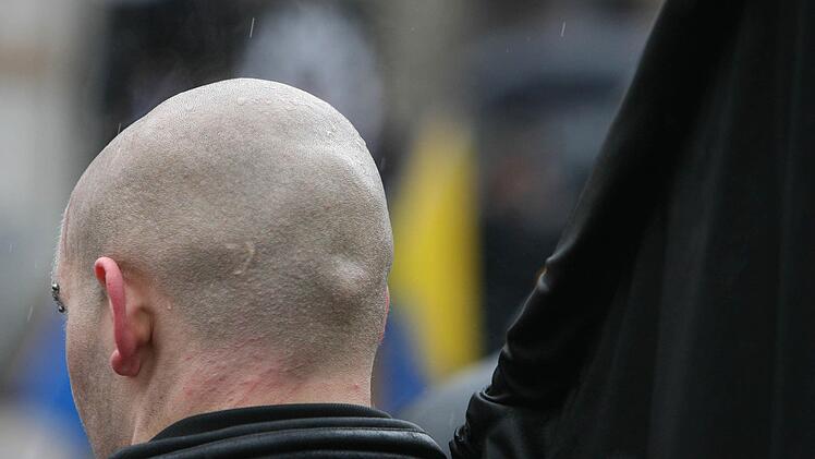 In Nürnberg ist ein Mann aufgefallen, weil er rechte Parolen rief. Symbolfoto: Patrick Pleul dpa