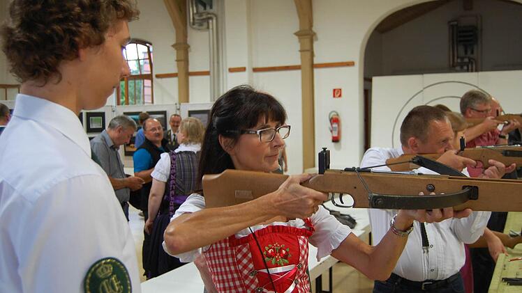 Sabine Kastner legt an....