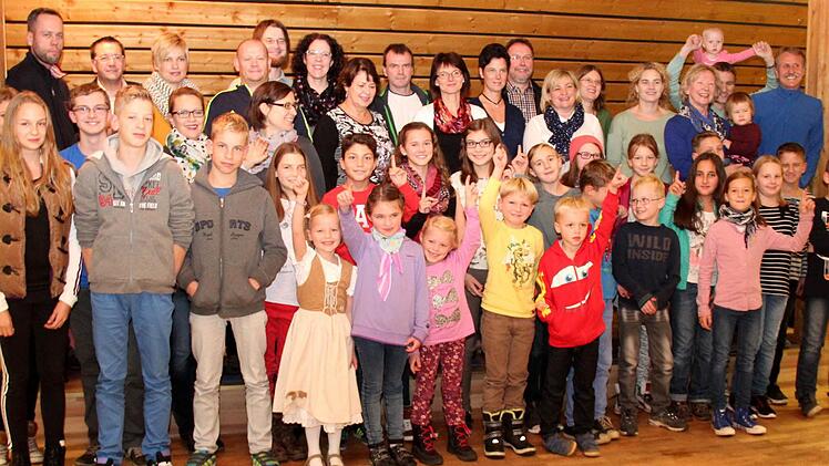 Die Freude über die errungenen Abzeichen war groß. Foto: Johanna Blum