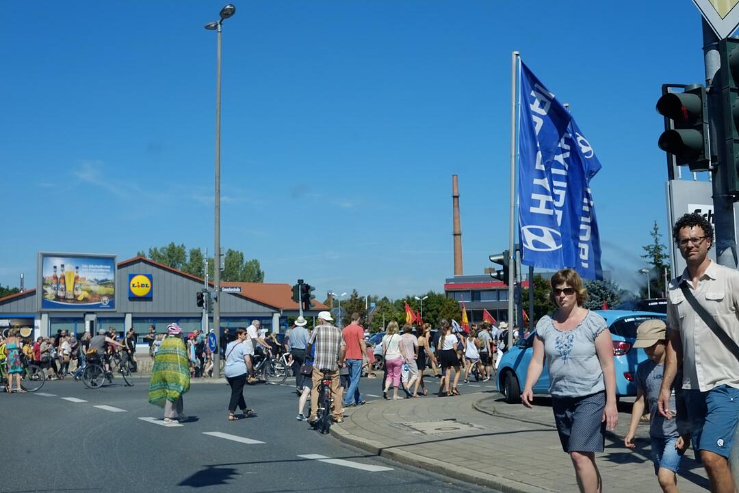 Rechtsextreme Demo in Fürth