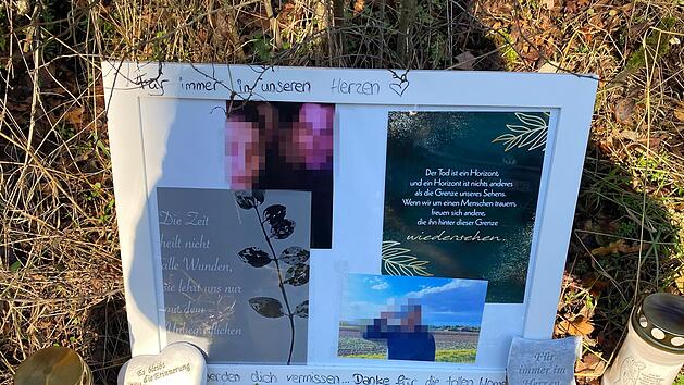 Gedenken an das Opfer am Radweg zwischen Bad Neustadt und Hohenroth Archivfoto: G. Fischer