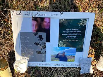 Gedenken an das Opfer am Radweg zwischen Bad Neustadt und Hohenroth Archivfoto: G. Fischer