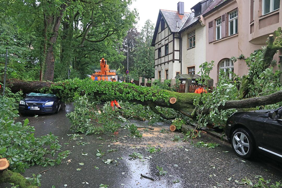 Folgen des Dauerregens