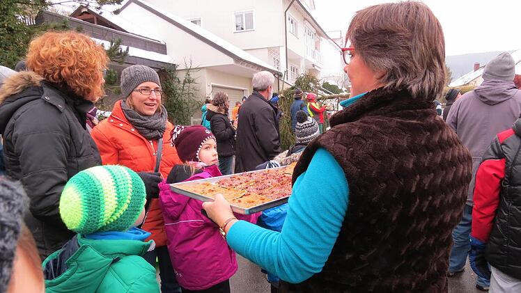 Bewirtung der Gäste